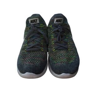 Nike Womens Lunrepic Low Flyknit 2 Gray Running Shoes Size 8